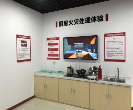 消防體驗館:模擬廚房滅火體驗系統(tǒng)